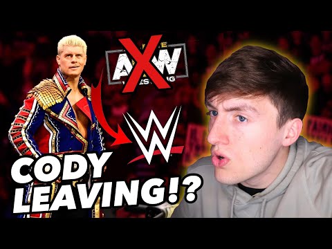 CODY LEAVING AEW! RETURNING TO WWE!?