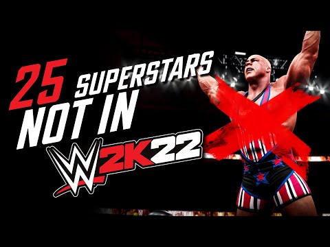 25 Superstars NOT in WWE 2K22 (Eliminated Superstars)