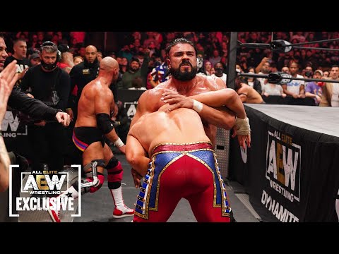Andrade El Idolo assaults Cody Rhodes after AEW Dynamite Goes Off The Air  11/24/21 Dynamite