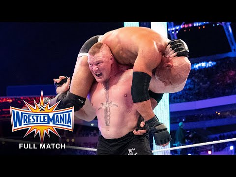 FULL MATCH – Goldberg vs. Brock Lesnar – Universal Title Match: WrestleMania 33