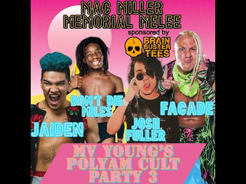 #PolyAmCultParty3 Miles v Facade v Jaiden v Josh Fuller | GO Pro Wrestling