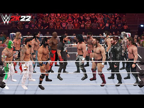 WWE vs AEW Royal Rumble Match! – WWE 2K22
