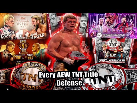 Cody || Every AEW TNT Title Protection