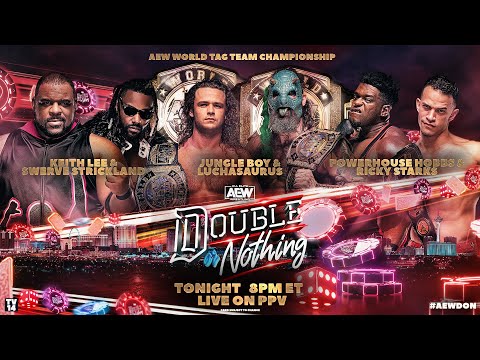 AEW World Label Personnel Championship Threeway | AEW Double or Nothing, LIVE! Tonight on PPV
