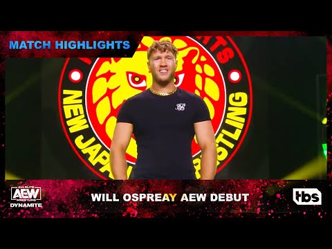 NJPW Superstar Will Ospreay Makes His AEW Debut