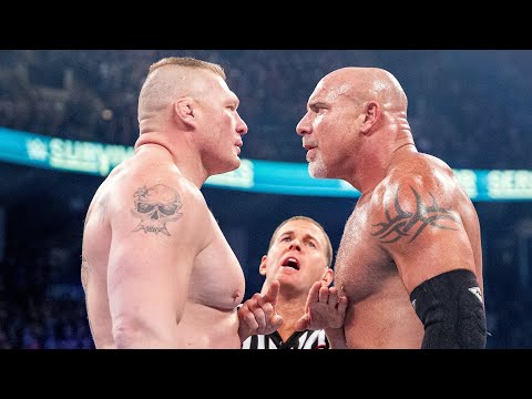 Every Brock Lesnar vs. Goldberg match: WWE Playlist