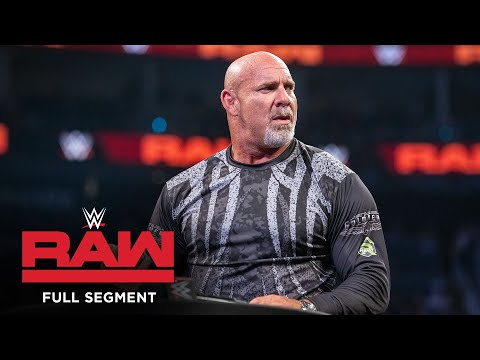 FULL SEGMENT — Goldberg makes surprise return succesful of conflict at SummerSlam: Raw, Aug. 5, 2019