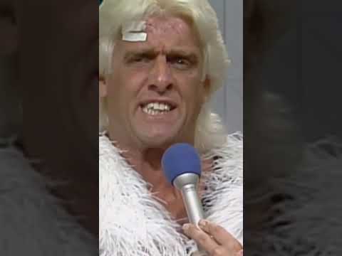 RIC FLAIR SHOOTS ON LIVING LARGE #shorts
