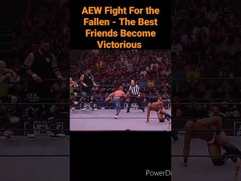 AEW Fight For the Fallen – The Finest Web site visitors Develop to be Victorious🔥 #shorts #aew #aewrampage