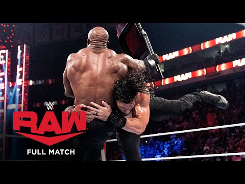 FULL MATCH — Huge E vs. Roman Reigns vs. Bobby Lashley: Raw, Sept. 20, 2021