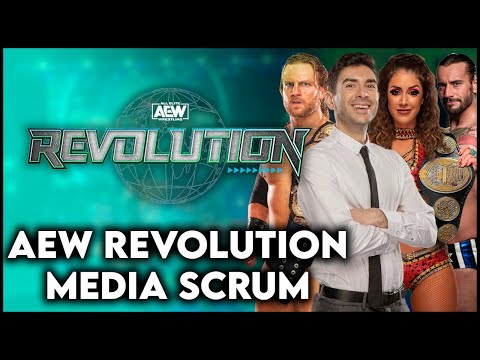 AEW Revolution 2022 Media Scrums