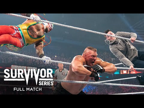 FULL MATCH – Brock Lesnar vs. Rey Mysterio – WWE Title No Holds Barred Match: Survivor Series 2019