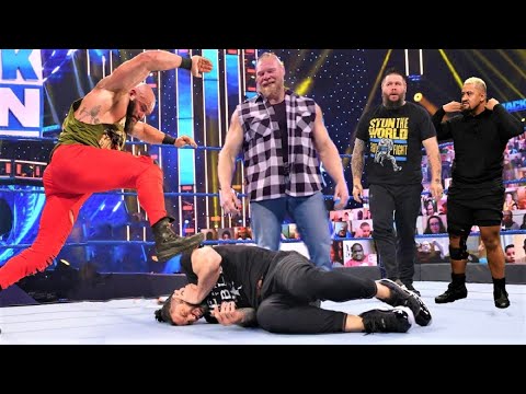 WWE 3 December 2022 Roman Reigns VS. Brock Lesnar VS. Braun Strowman VS. Kevin Owens VS. All Raw