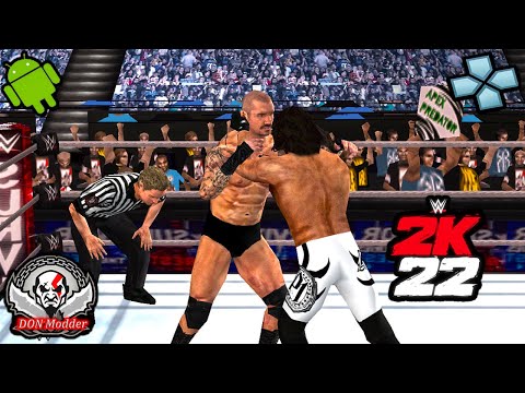 WWE 2K22 PSP Randy Orton Vs AJ Styles Gameplay