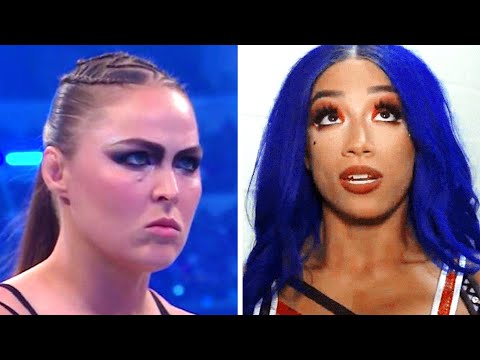 Angry Ronda Rousey Walks Out…Sasha Banks Changed…CM Punk…WWE Wrestling Facts