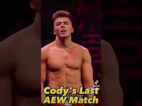 2022 Most attention-grabbing Moments: Cody’s Last AEW Match #aew #2022 #codyrhodes #wwe #wrestling #fyp #viral #quick