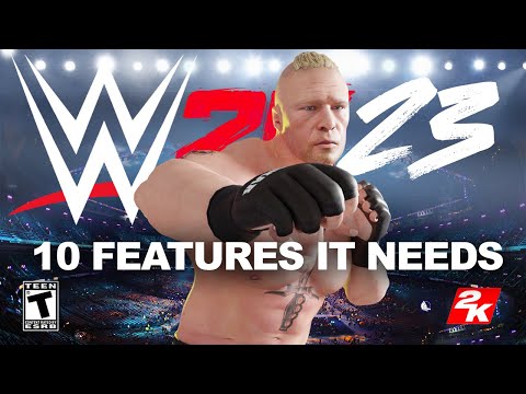 WWE 2K23: 11 Gameplay Parts it Must Bear from Previous WWE Games