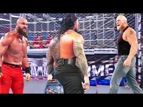 WWE 15 January 2023 Brock Lesnar VS. Roman Reigns VS. Braun Strowman VS. Cena VS. All Raw Smackdown