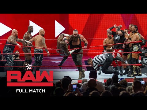 FULL MATCH — Build Group Conflict Royal with sizable WrestleMania title implications: Raw, March 12, 2018