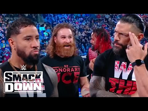 Roman Reigns Brings Sami USO into The Bloodline | WWE SmackDown Highlights 10/28/22 | WWE on USA