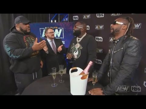 Rick Ross & Swerve In Our Glory Interview Backstage AEW Dynamite 11/2/22