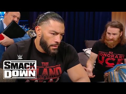 Roman Reigns Kicking Sami Zayn Out of The Bloodline? | WWE SmackDown Highlights 1/20/23 | WWE on USA