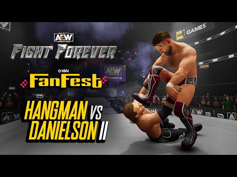 AEW FIGHT FOREVER AT IGN FAN FEST 2023