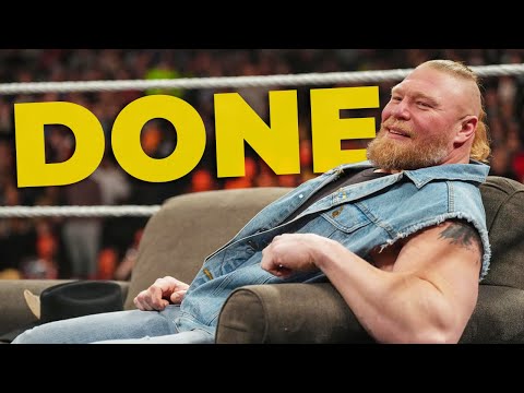 Brock Lesnar Carried out With WWE? AEW Huge title Eliminated From TV!