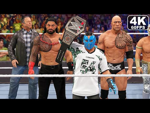 WWE 2K23 MyRise All Cutscenes Film 4K 60FPS