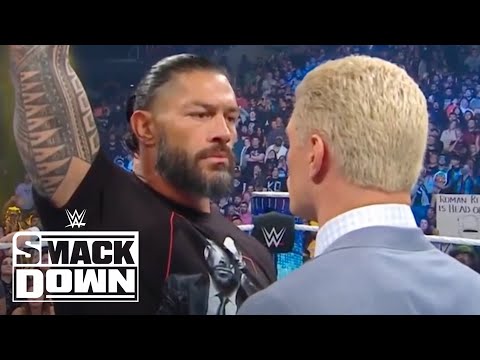 Roman Reigns demands Cody Rhodes’ acknowledgement | WWE SmackDown Highlights 3/31/23 | WWE on USA