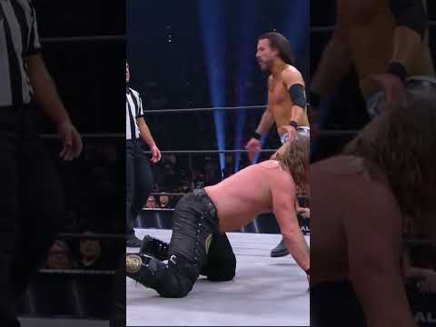 Adam Cole hit Chris Jericho with THE BOOM on AEW Dynamite!