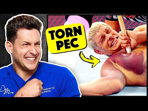 Doctor Reacts To Painful WWE Injuries