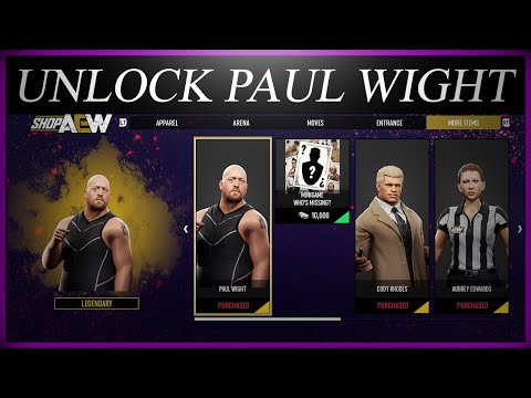 Uncover how to free up Paul Wight Colossal Point out in AEW Fight Eternally