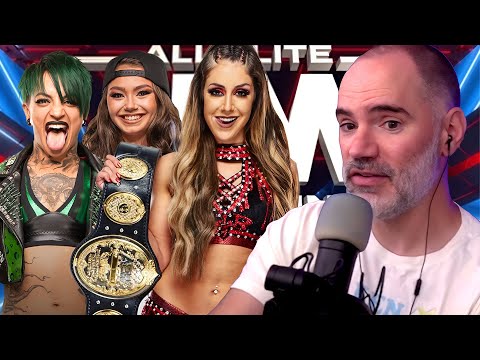 Reacting to the AEW Women folk’s Division Drama