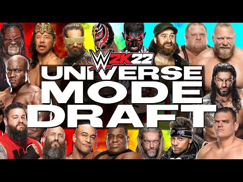 WWE 2K22 | Universe Mode – THE DRAFT!