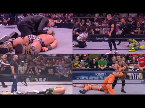 AEW Heel Flip compilation