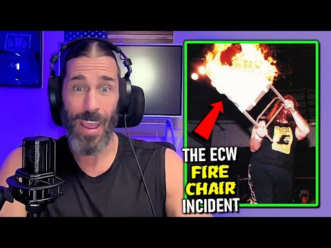 Stevie Richards on The ECW Fire Chair Incident (CACTUS JACK SETS FIRE TO A FAN!)