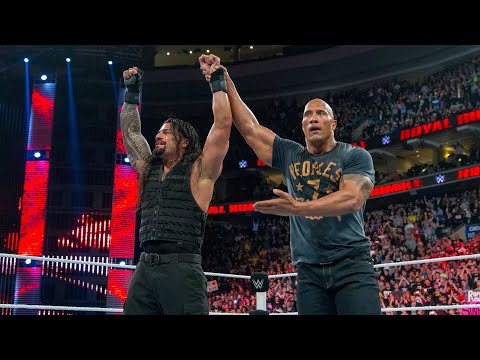 The Rock comes to Roman Reigns’ encourage: Royal Rumble 2015