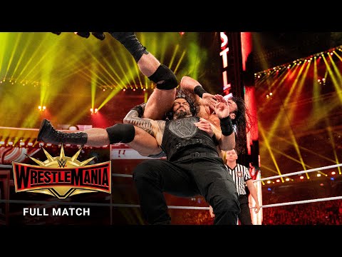 FULL MATCH – Roman Reigns vs. Drew McIntyre: WrestleMania 35