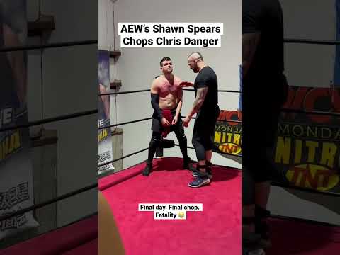 AEW’s Shawn Spears Chops Chris Hazard