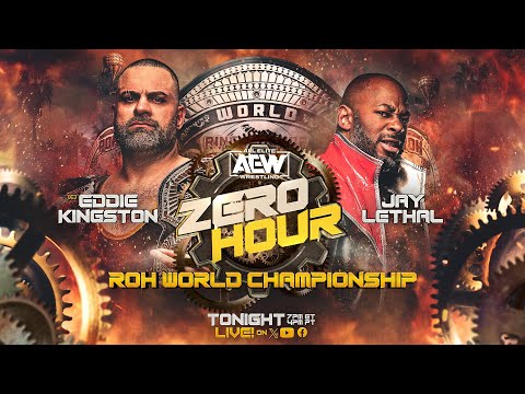 ROH World Championship: Eddie Kingston v Jay Lethal | AEW Burly Gear LIVE! Tonight on PPV