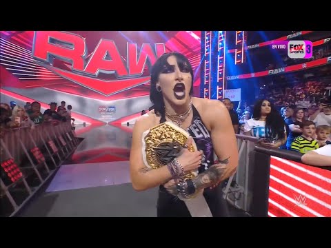 Zoey Stark confronta Rhea Ripley – WWE RAW 13 de Noviembre 2023 Español Latino