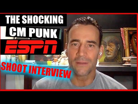 CM PUNK Repugnant Shoot Interview with ESPN ! AEW UPSET !