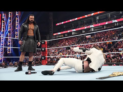 Drew McIntyre ataca a Seth Rollins – WWE RAW 27 de Noviembre 2023 Español Latino