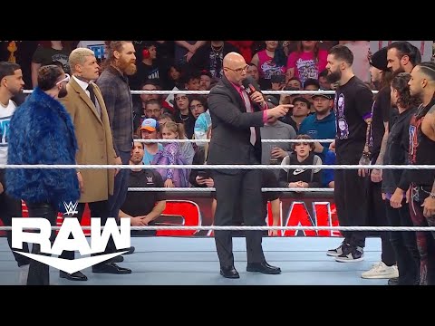 Drew McIntyre Explains; Opposing Team Needs 1 More Member | WWE Raw Highlights 11/20/23 | WWE on USA