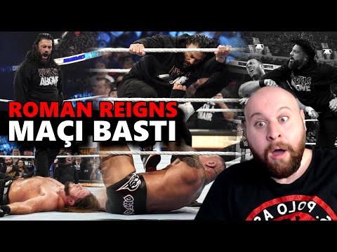 ROMAN REIGNS MAÇI BASTI | SONUCU KÖTÜ OLDU | WWE Smackdown Tepki | 05.01.24