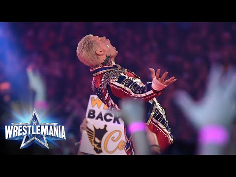 Cody Rhodes returns to WWE: WrestleMania 38 (WWE Network Abnormal)