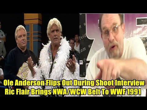 Ole Anderson Flips Out All the diagram in which by diagram of Shoot Interview – Ric Flair Brings NWA/WCW Belt To WWF 1991