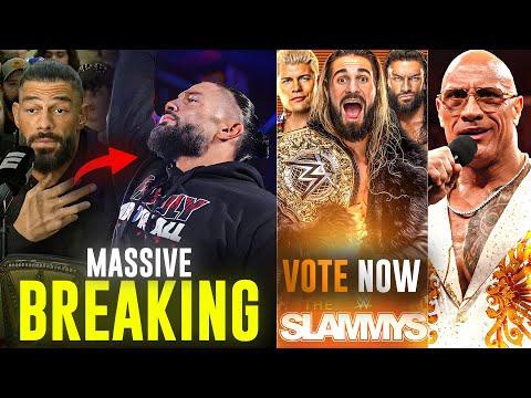 ROMAN Reigns MASSIVE GOOD NEWS! NEVER LEAVING WWE? | Slammy Awards RETURNS, The Rock | WWE Records