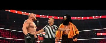 FULL MATCH – Veer Mahaan vs Brock Lesnar – WWE RAW 2023